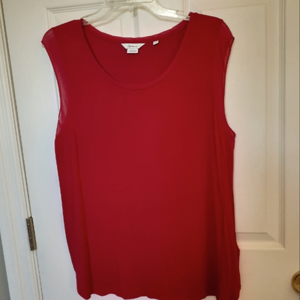 Ladies XL Red Reitman's blouse